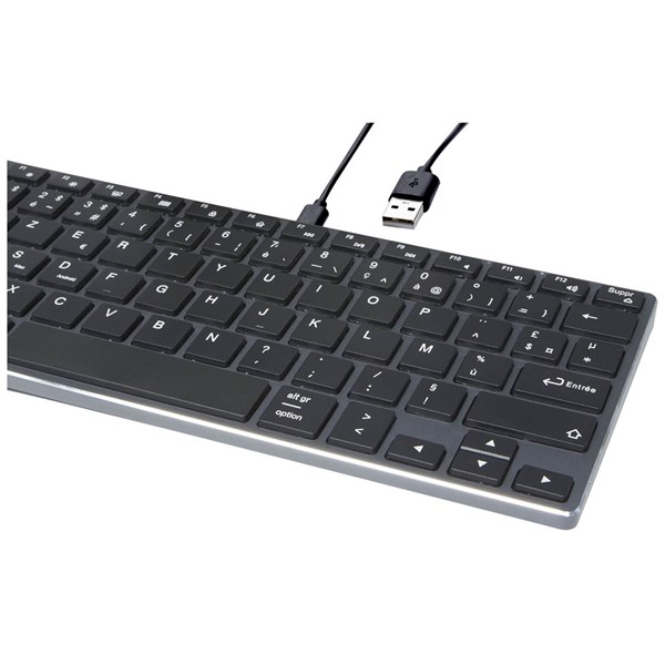 Obrázky: Výkonná AZERTY Bluetooth klávesnice Hybrid, Obrázek 3