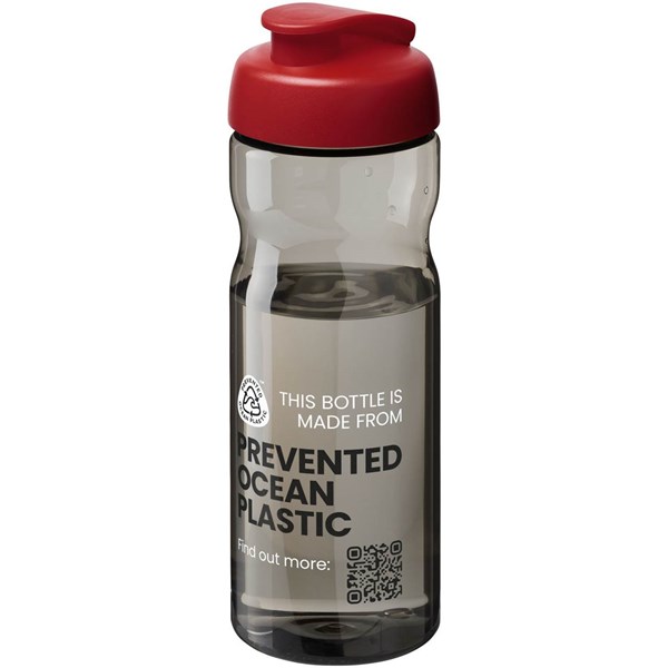 Obrázky: Sportovní lahev H2O Active 650 ml šedo-červená, Obrázek 8