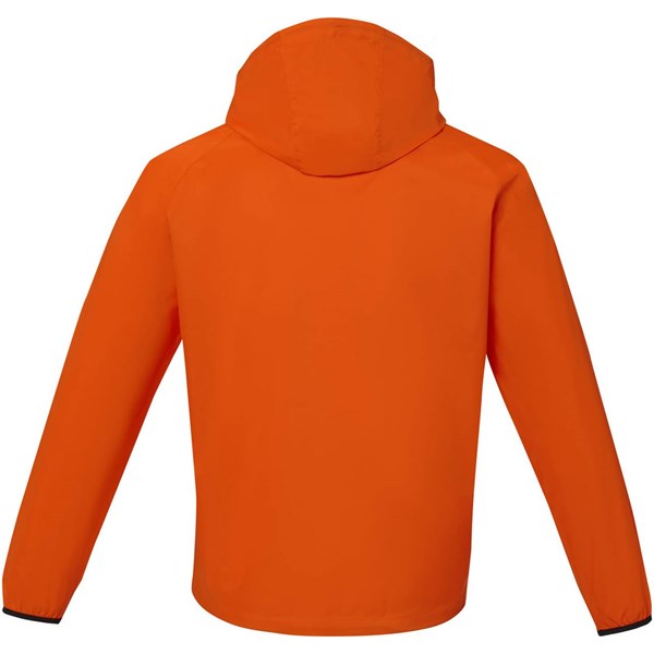Obrázky: Oranžová lehká pánská bunda Dinlas XS, Obrázek 2