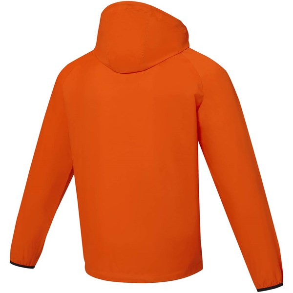 Obrázky: Oranžová lehká pánská bunda Dinlas XS, Obrázek 3