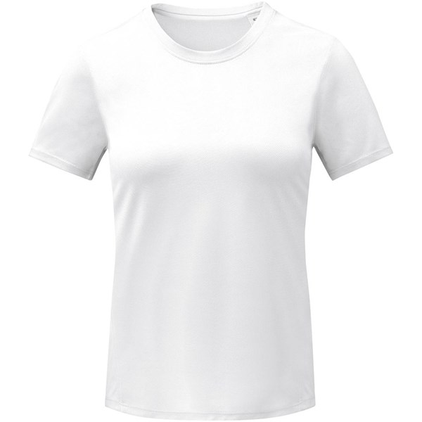 Obrázky: Bílé dámské tričko cool fit s krátkým rukávem S, Obrázek 5
