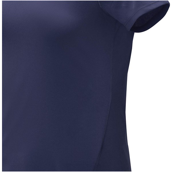 Obrázky: Tm. modré dámské tričko cool fit krátký rukáv XS, Obrázek 4