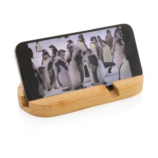 Obrázky: Stojánek na telefon a tablet z bambusu, Obrázek 3