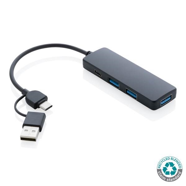 Obrázky: USB rozbočovač z RCS recyklovaného plastu, Obrázek 1