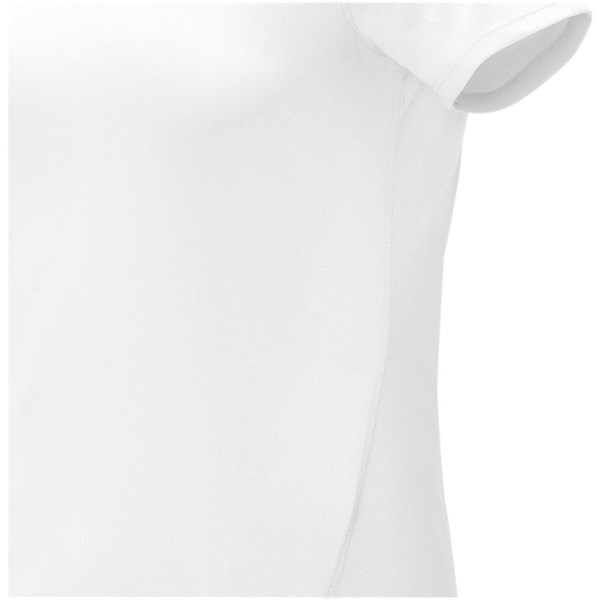 Obrázky: Bílé dámské tričko cool fit s krátkým rukávem M, Obrázek 4