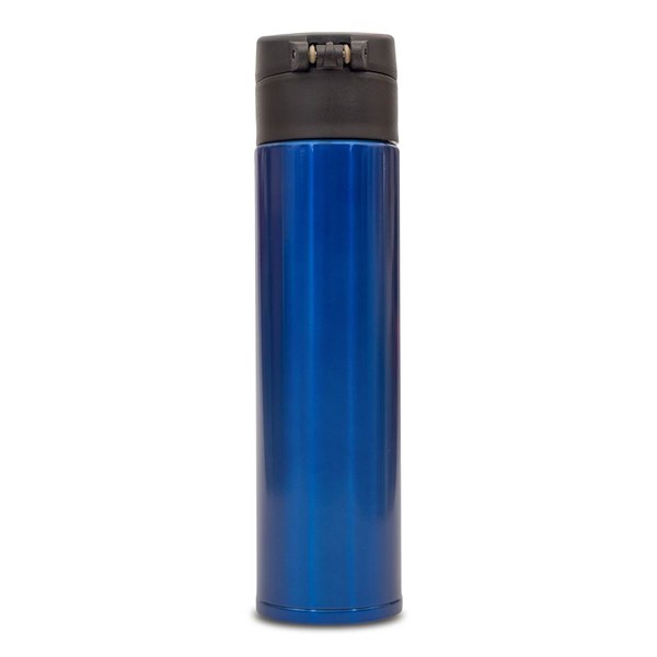 Obrázky: Modrý nerezový termohrnek/ termoska 350 ml, Obrázek 6
