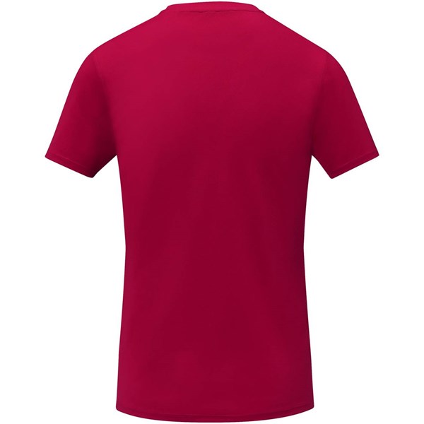 Obrázky: Červené dámské tričko cool fit s krátkým rukávem L, Obrázek 2