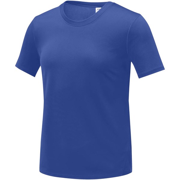 Obrázky: Modré dámské tričko cool fit s krátkým rukávem XL, Obrázek 1