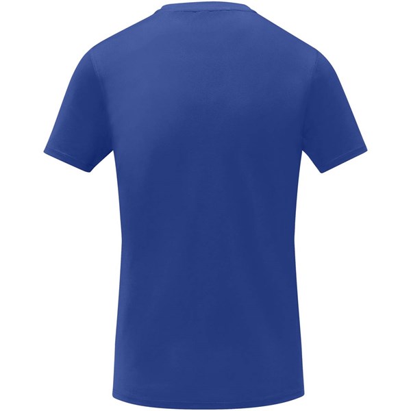 Obrázky: Modré dámské tričko cool fit s krátkým rukávem XL, Obrázek 2