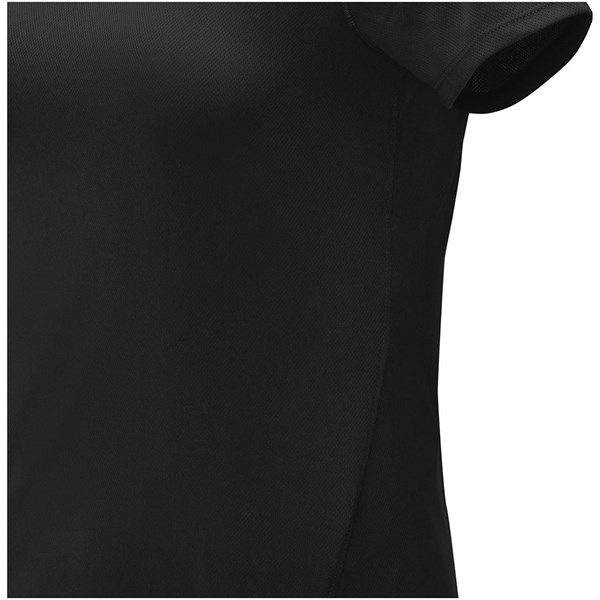 Obrázky: Černé dámské tričko cool fit s krátkým rukávem S, Obrázek 4