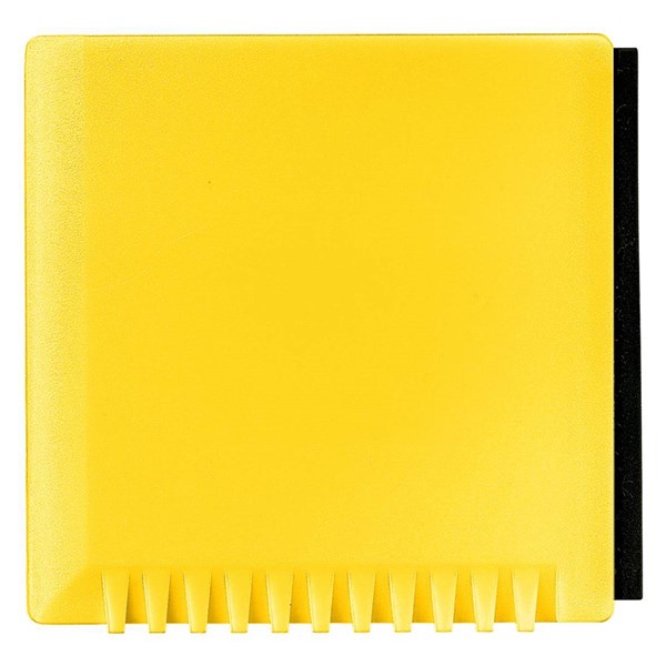 Obrázky: Žlutá čtvercová škrabka se stěrkou