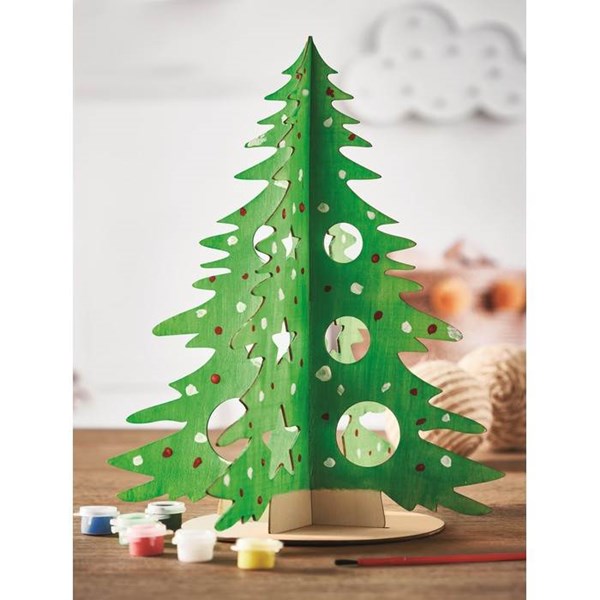 Obrázky: Vánoční stromek z překližky k vybarvení, Obrázek 2