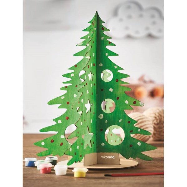 Obrázky: Vánoční stromek z překližky k vybarvení, Obrázek 3