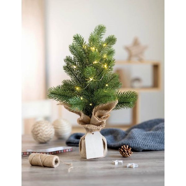 Obrázky: Mini umělý vánoční stromek s 20 LED, Obrázek 2