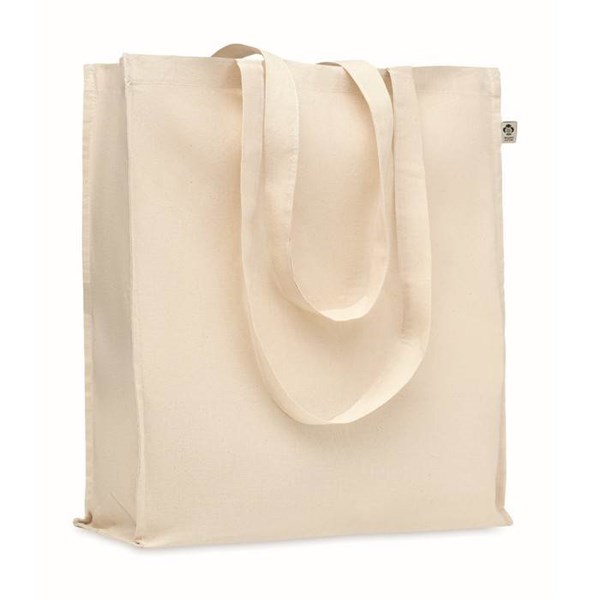 Obrázky: Bavlněná taška na nákupy s dlouhými uchy 140 g/m2, Obrázek 1