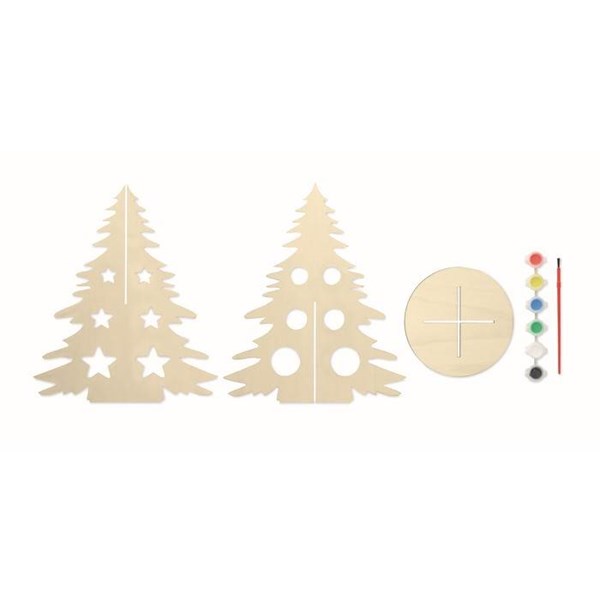 Obrázky: Vánoční stromek z překližky k vybarvení, Obrázek 5