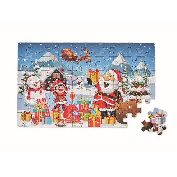 Obrázky: Vánoční dřevěné puzzle v plechové krabičce, Obrázek 3