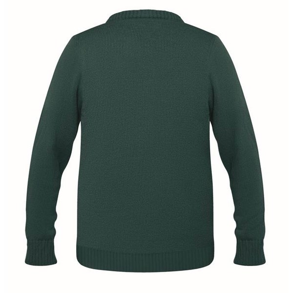 Obrázky: Zelený vánoční svetr s motivem soba, vel. L/XL, Obrázek 2