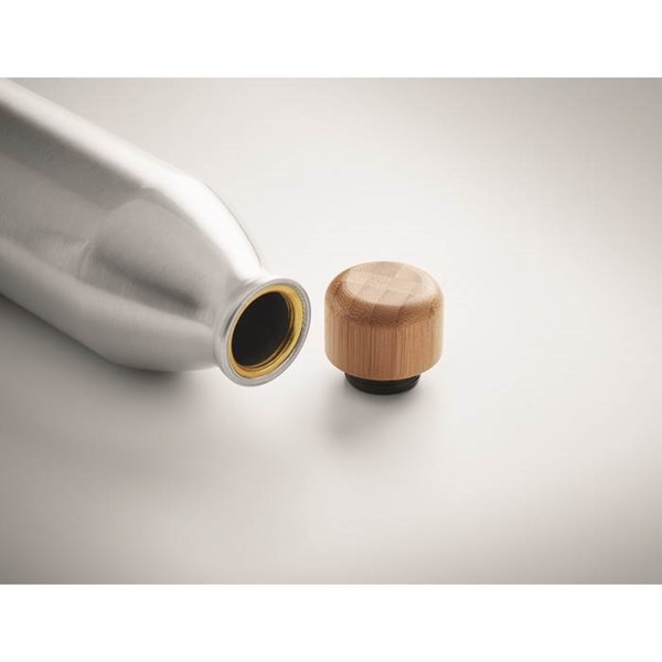 Obrázky: Hliníková láhev s bambusovým víčkem 550 ml, Obrázek 6