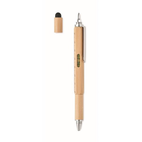 Obrázky: Bambusové kul. pero s vodováhou,stylusem a nářadím, Obrázek 9