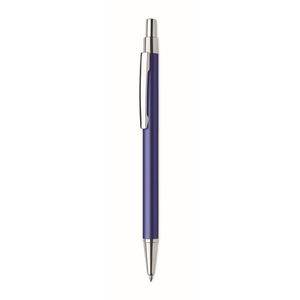 Obrázky: Modré kuličkové pero z hliníku s modrou náplní, Obrázek 8