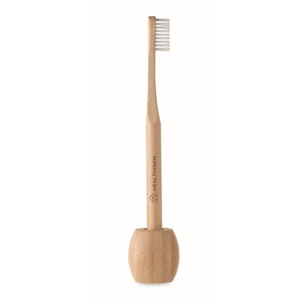 Obrázky: Kartáček na zuby s bambusovou rukojetí se stojánkem, Obrázek 5