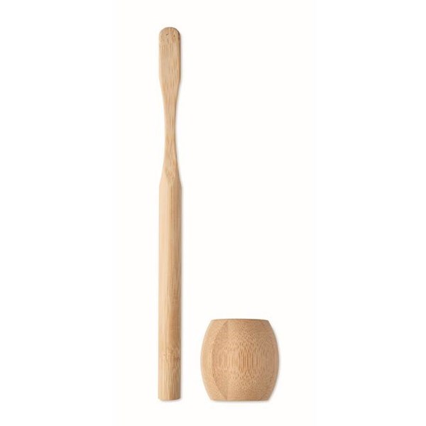 Obrázky: Kartáček na zuby s bambusovou rukojetí se stojánkem, Obrázek 9