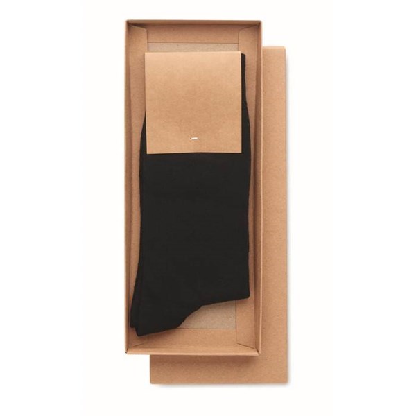 Obrázky: Ponožky v dárkové krabičce L, černé, Obrázek 3