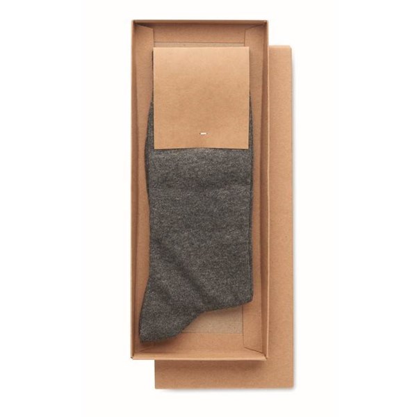 Obrázky: Ponožky v dárkové krabičce L, šedé, Obrázek 3