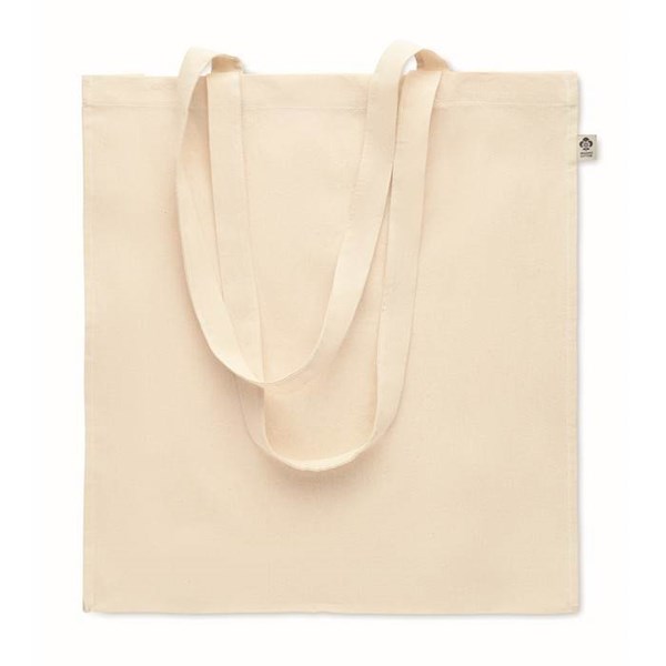 Obrázky: Bavlněná taška na nákupy s dlouhými uchy 140 g/m2, Obrázek 3