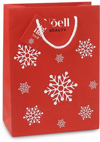 Obrázky: Střední papírová taška s vánočním motivem,22x30 cm, Obrázek 8