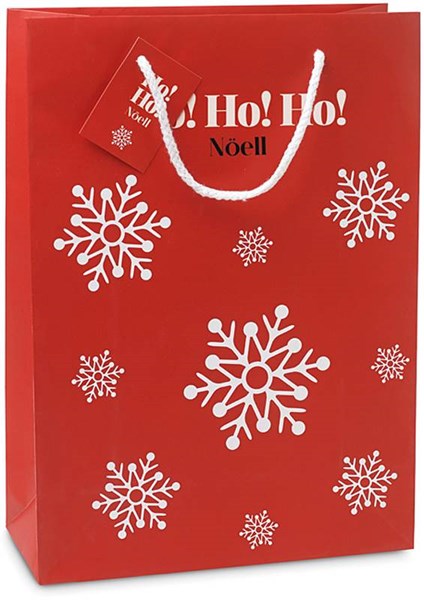 Obrázky: Velká papírová taška s vánočním motivem, 26x36 cm, Obrázek 2
