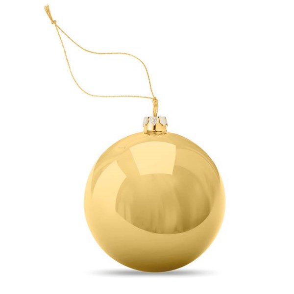 Obrázky: Sublimační vánoční koule, zlatá, Obrázek 2
