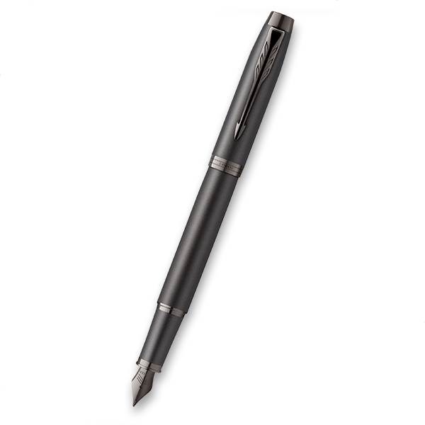 Obrázky: PARKER IM Monochrome Titanium plnicí pero, hrot F, Obrázek 2