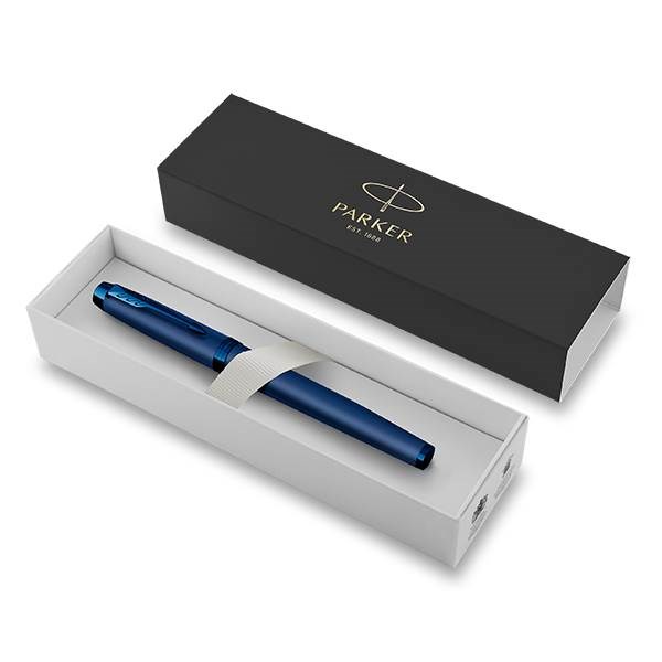 Obrázky: PARKER IM Monochrome Blue plnicí pero, hrot M, Obrázek 3