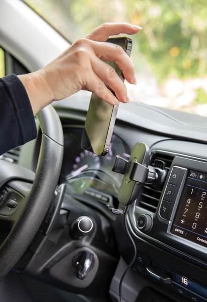Obrázky: Držák telefonu do auta s 10W Qi z RCS rec. plastu, Obrázek 8