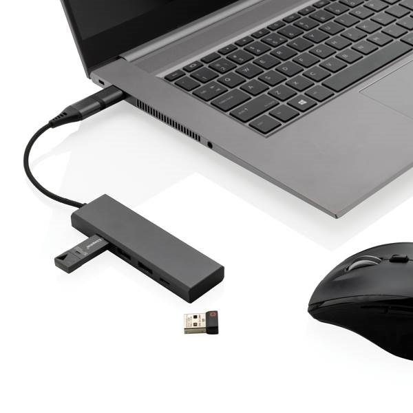 Obrázky: USB rozbočovač Terra z RCS recykl. hliníku, Obrázek 2