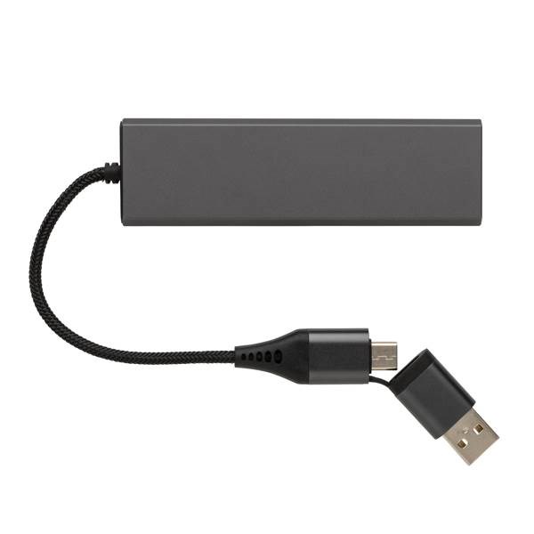 Obrázky: USB rozbočovač Terra z RCS recykl. hliníku, Obrázek 3