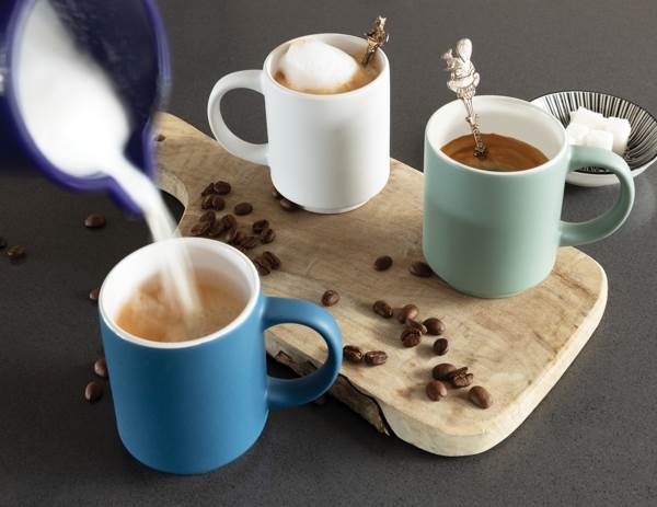 Obrázky: Stohovatelný keramický hrnek 180 ml bílý, Obrázek 7
