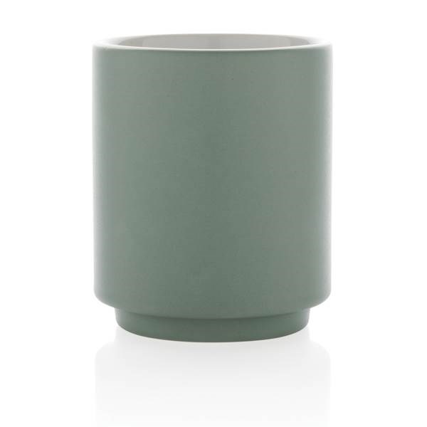 Obrázky: Stohovatelný keramický hrnek 180 ml zelený, Obrázek 4