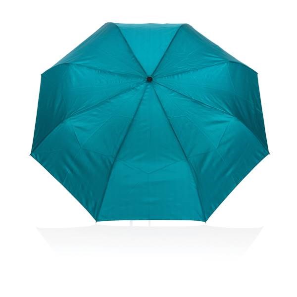 Obrázky: Skládací mini deštník ze 190T RPET AWARE™, zelený, Obrázek 2