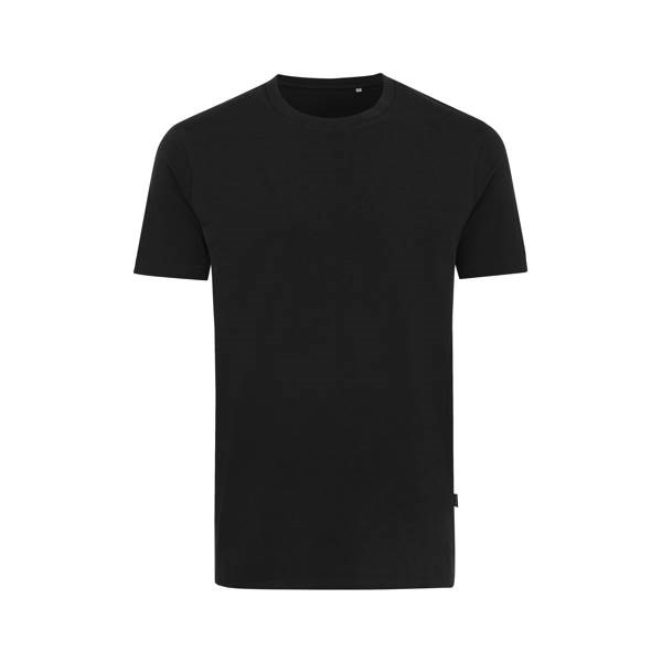 Obrázky: Unisex tričko Bryce, rec.bavlna, černé XL