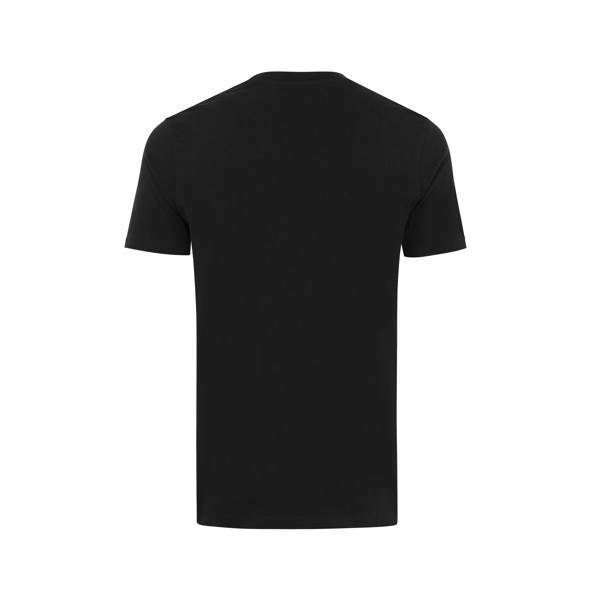 Obrázky: Unisex tričko Bryce, rec.bavlna, černé XL, Obrázek 2