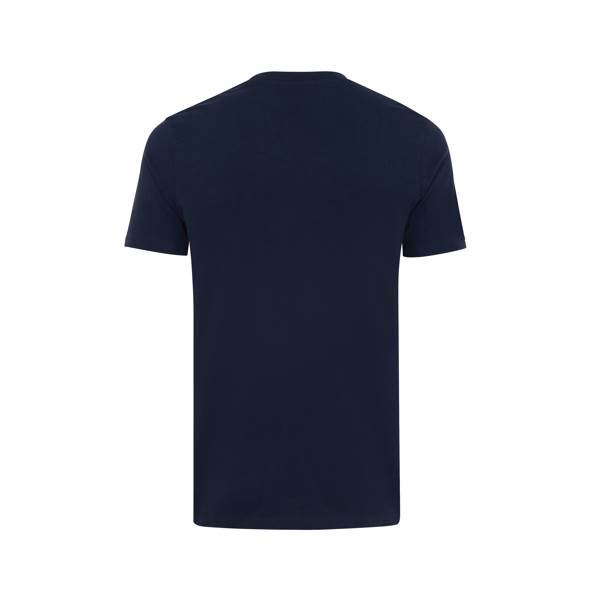 Obrázky: Unisex tričko Bryce, rec.bavlna, nám.modré XL, Obrázek 2
