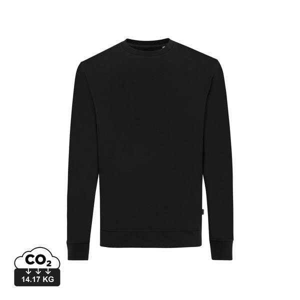 Obrázky: Unisex mikina Zion 340 z rec. bavlny, černá L, Obrázek 4