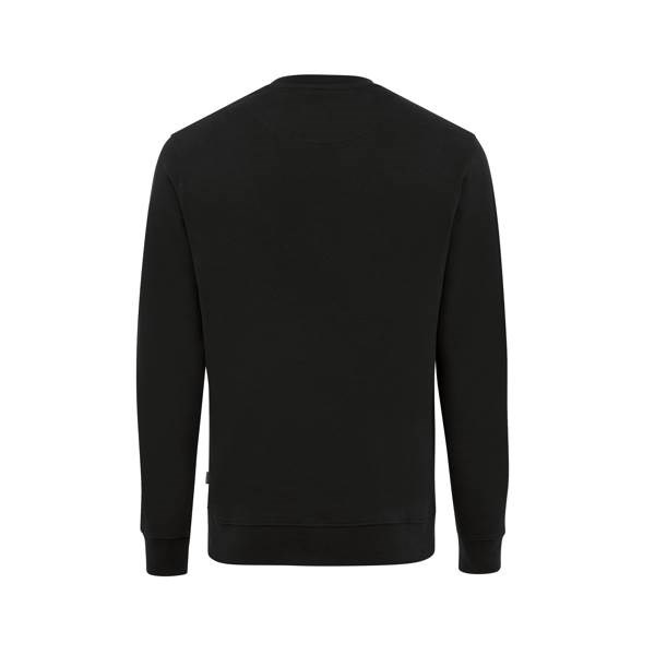 Obrázky: Unisex mikina Zion 340 z rec. bavlny, černá M, Obrázek 2