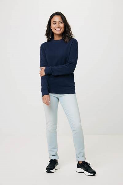 Obrázky: Unisex mikina Zion 340 z rec. bavl., tm.modrá XXS, Obrázek 20
