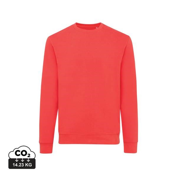 Obrázky: Unisex mikina Zion 340 z rec. bavlny, červená XXL, Obrázek 4
