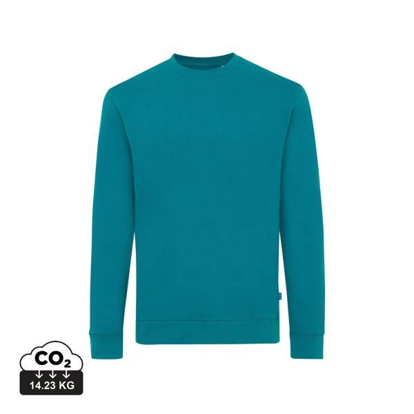 Obrázky: Unisex mikina Zion 340 z rec. ba., petrolejová XL, Obrázek 5