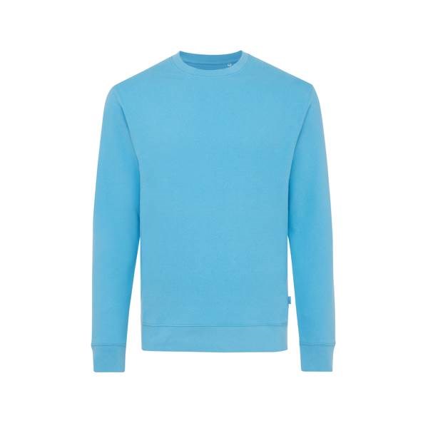 Obrázky: Unisex mikina Zion 340 z rec. bavlny, modrá XS